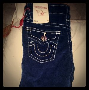 True religion slim fit toddlers pants (2T)